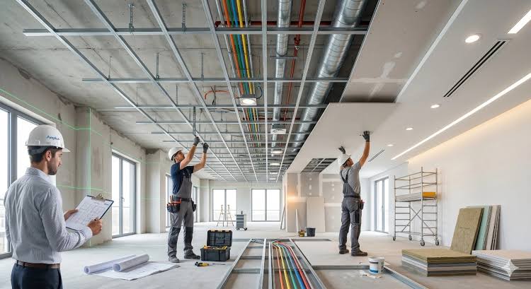False Ceiling Installation